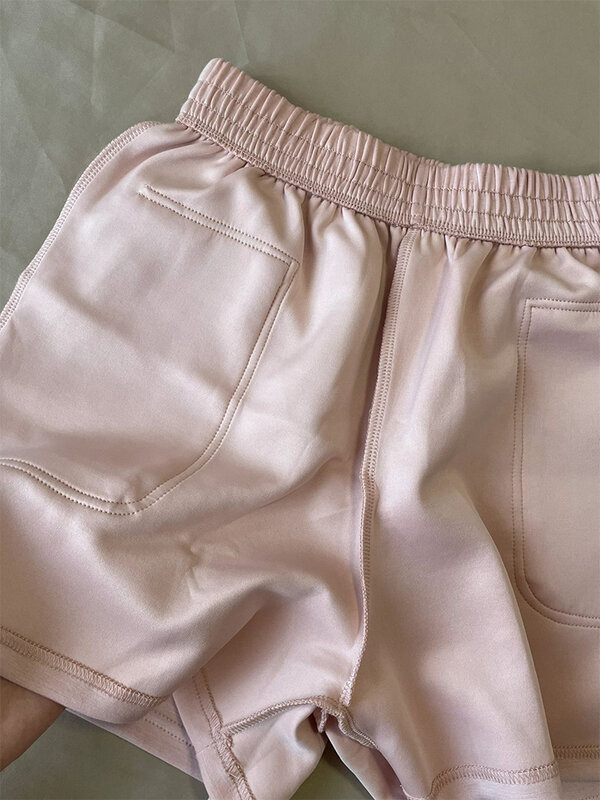 Women's Pink Shorts High Waist Wide Short Sweatpants Harajuku Streetwear Korean Style Y2k Casual 2000s A Line Shorts Summer 2023