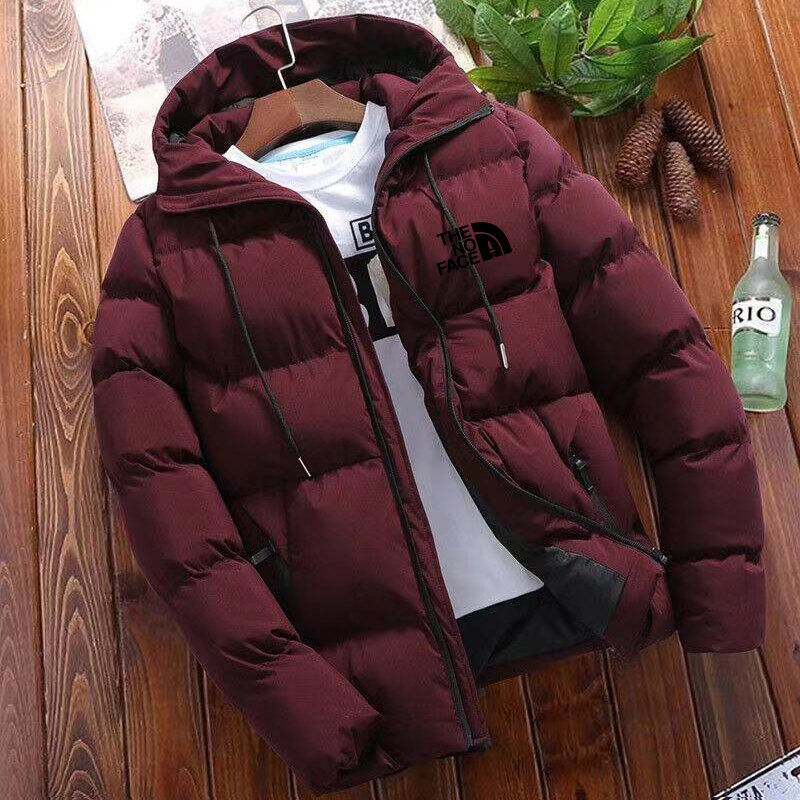 2024 nuova giacca invernale da uomo con colletto in piedi piumino caldo street fashion casual brand Outer parka da uomo
