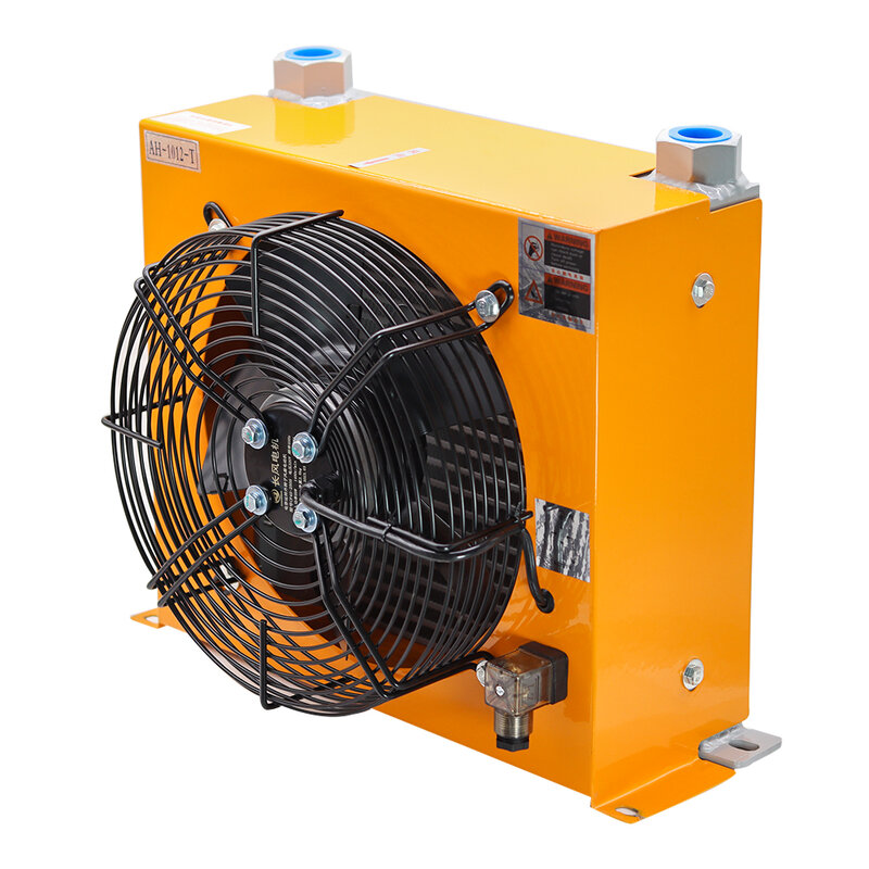 Hydrauliczny chłodnica AH1012T-CA gorąca sprzedaży narzędzia metalowe wentylator chłodzenie powietrzem maszyna do chłodzenia oleju 110v 220v 24v 12v 380v