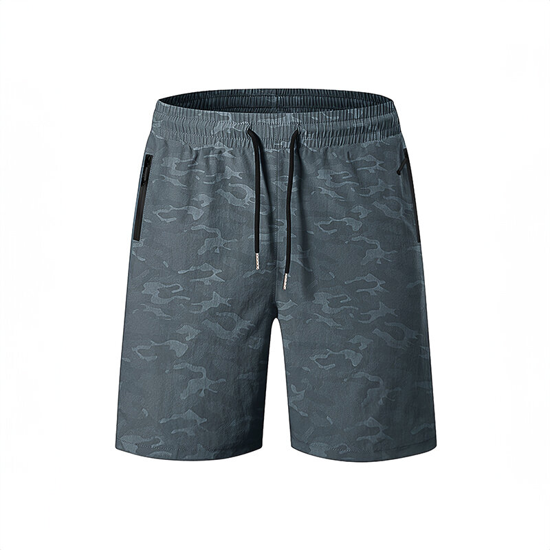 Pantalones cortos informales de secado rápido para hombre, Shorts deportivos transpirables para Fitness, baloncesto, playa al aire libre, ropa deportiva de verano