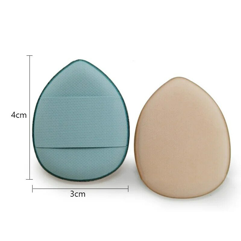 3/10 sztuk Mini Finger Puff zestaw poduszka powietrzna korektor fundacja makijaż Blender kobiety miękkie małe makijaż Pad Puff przybory do makijażu