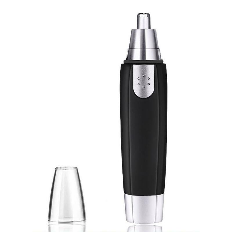 Black Electric Nose Hair Trimmer For Men And Women Available With Low Noise High Torque High Speed Motor Washable Nasal Hai Q6W9