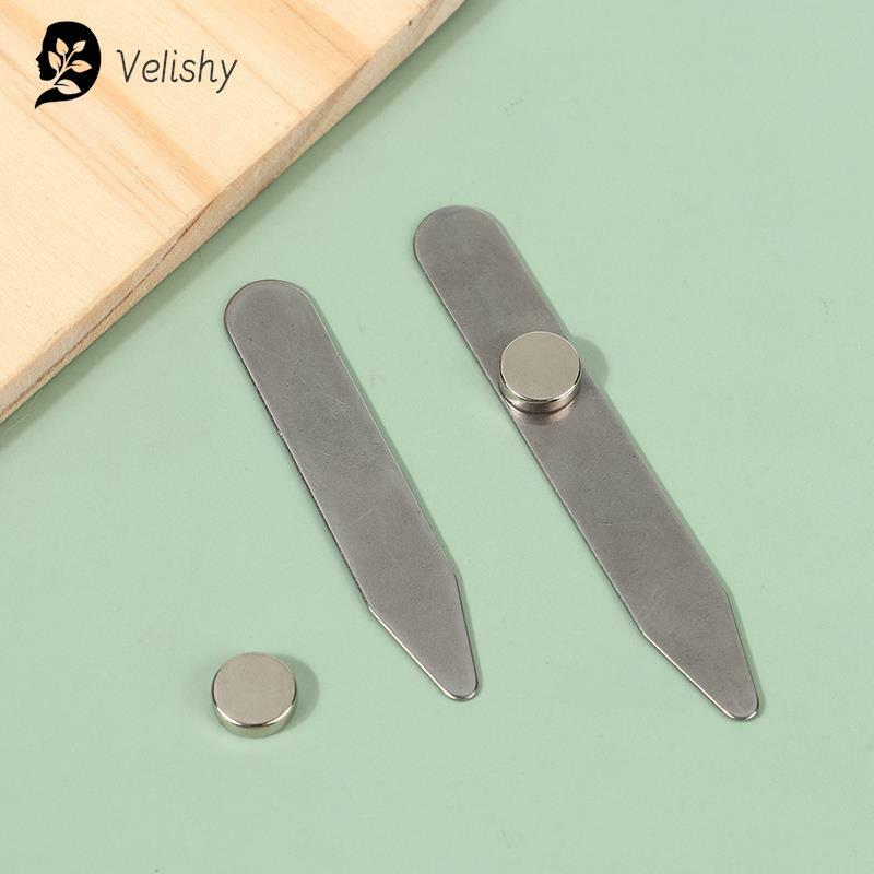 3 Size Stainless Steel Collar Stays For Man Collar Support Business Men Gift Shirt Bone Stiffener Inserts Fixed
