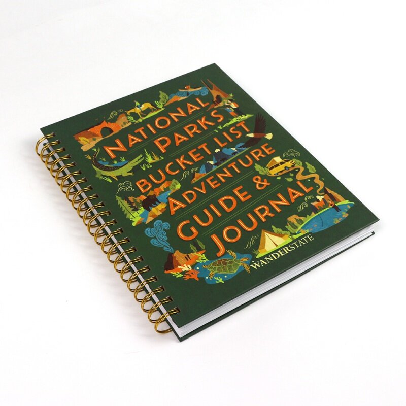 custom.Custom  Binding Hardcover Coil bound binding customized book notebook printing service