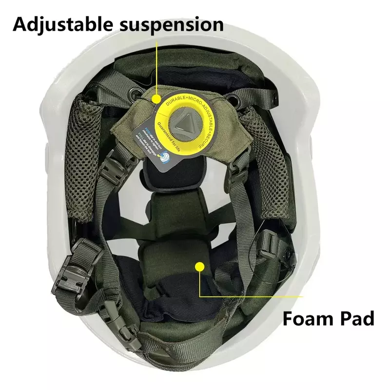 Wendy Suspension System Helmet Lanyard With Helmet Foam Pad FAST MICH Outdoor Hunting Airsoft Helmet Accessies