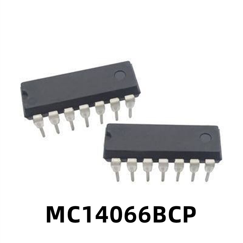 1 pces original novo mc14066bcp mc14066 dip-14 direct-plug calculadora ic chip