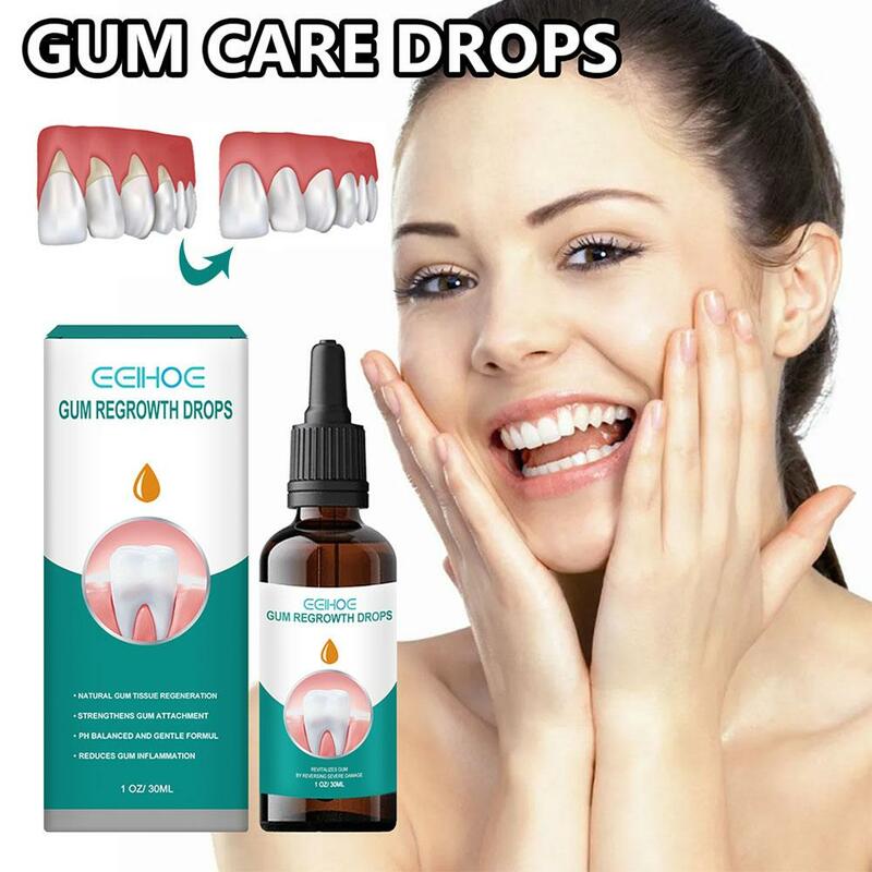 30ml Gum Care Products Liquid Gum Repair Gum Regrowth Natural Oral Care Drops Gum Restore Oral Gum Care Liquid For Oral Care