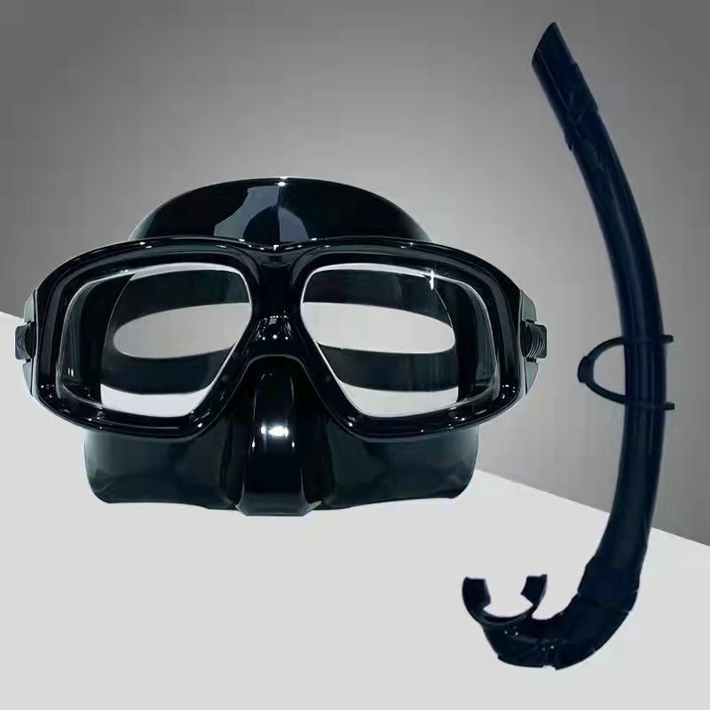 Маска для дайвинга с зеркальной поверхностью, незапотевающие линзы высокой четкости, оборудование для маски для подводного плавания