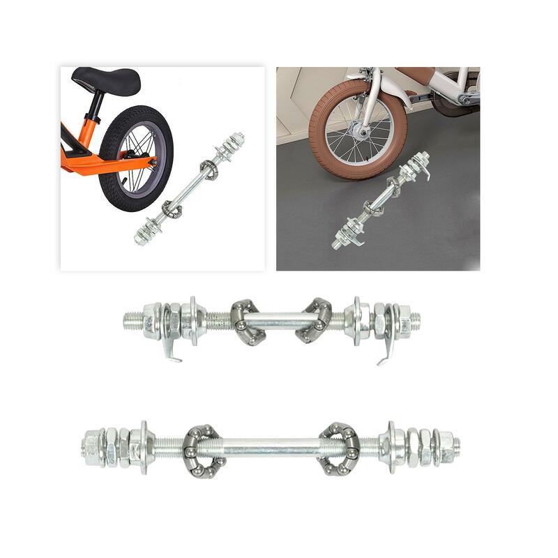 Bike Front and Rear Axle Bearings Commuting Portable Durable Biking Simple