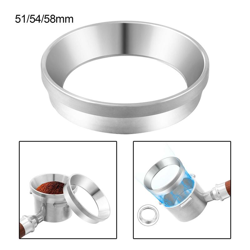 Espresso Dosing Funnel Durable Stainless Steel for Home Cafes Coffee Powder