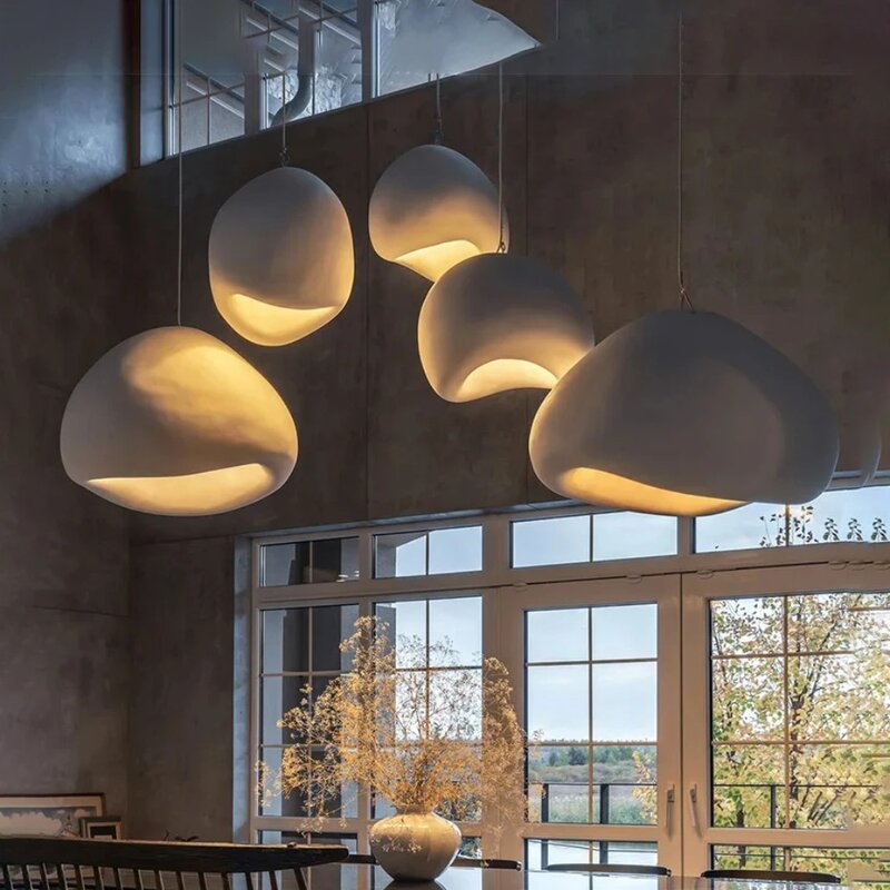 Nordic Bar Wabi Sabi E27, светодиодная Подвесная лампа, минимализм, светодиодная Подвесная лампа для бара, ресторана, светильники