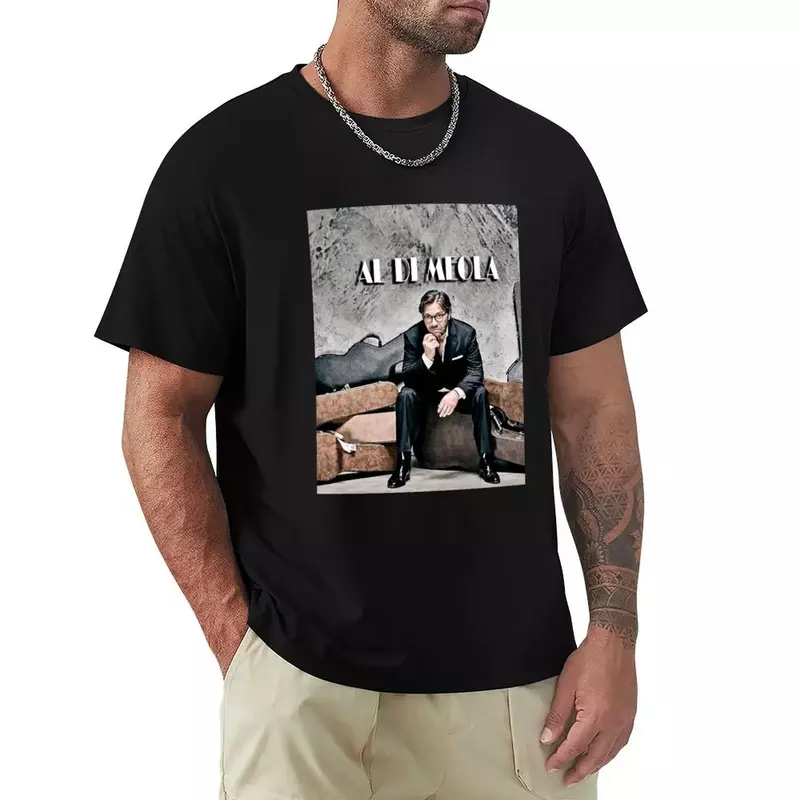 Dancuk Al Di Meola Tour 2021 t-shirt anime summer clothes customs blanks mens t shirt graphic