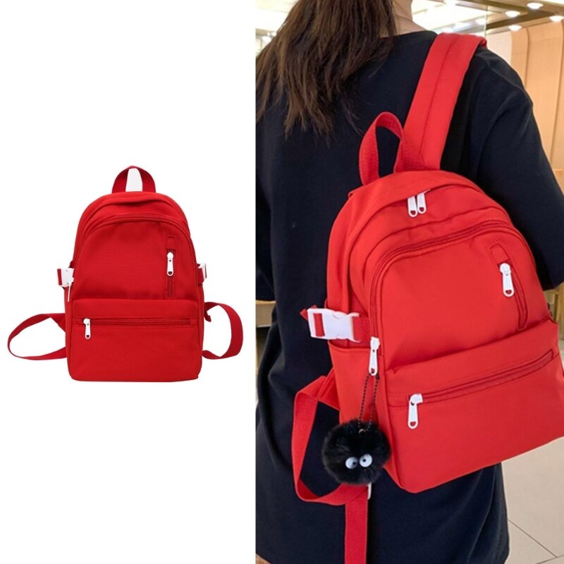 Модный школьный рюкзак, однотонные сумки для книг, рюкзаки для ноутбука, школьная сумка, идеально подходит для студентов, ежедневных поездок и путешествий
