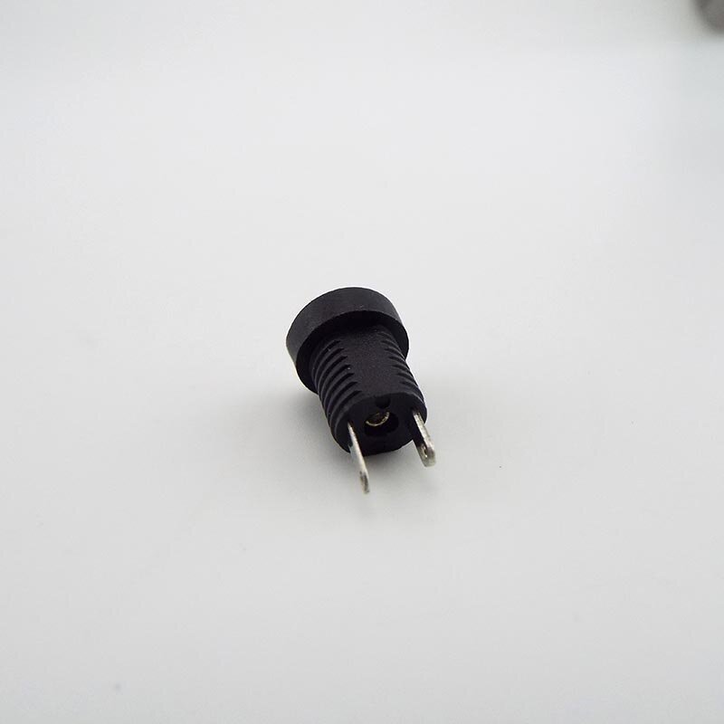 Dc022b 5.5X2.1Mm Dc Power Jack Voedingsaansluiting Connector Dc Female 2 Terminal 2 Pin Panel Mount Connector Plug Adapter 5.5*2.5