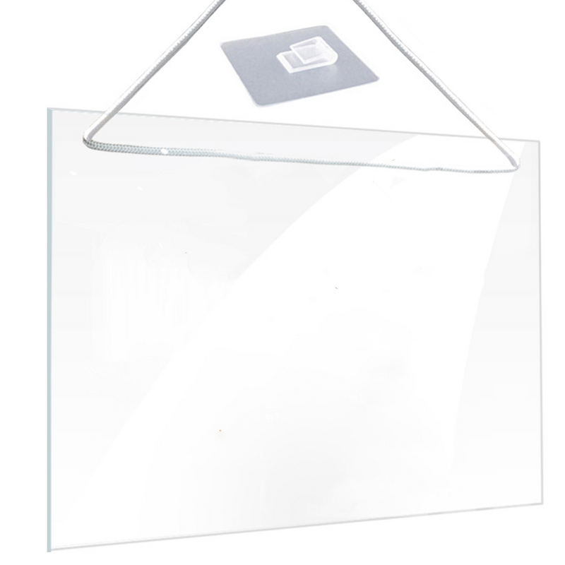1 Set Van Transparant Uitwisbaar Notitiebord Opknoping Clear Message Board Multifunctioneel Uitwisbaar Bord