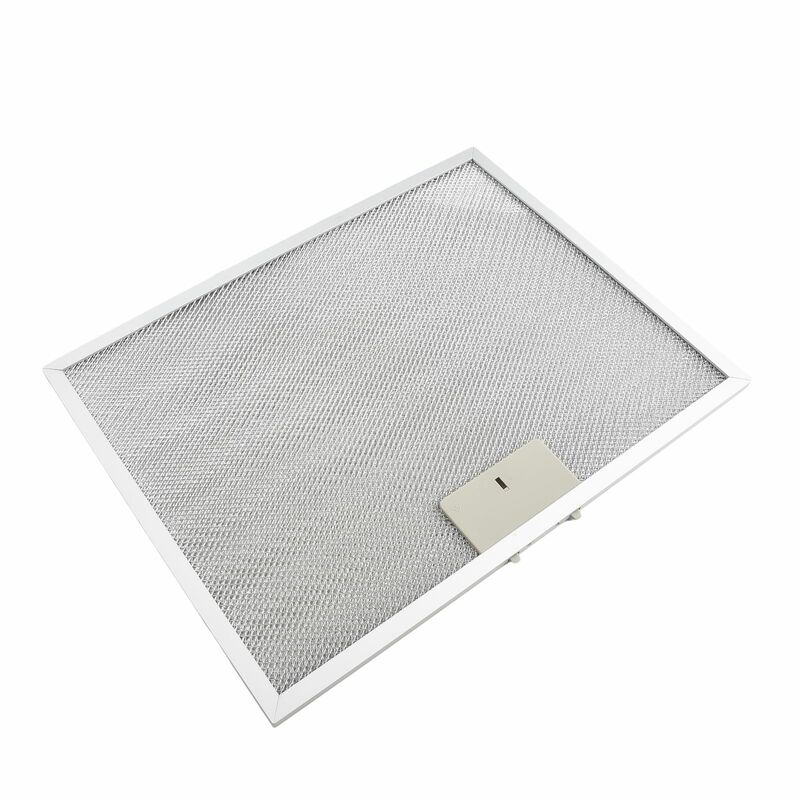 Durable Metal Mesh Filter Silver Hood Filter 400 X 300 X 9mm Improved Air Circulation Ventilation Suction Filter