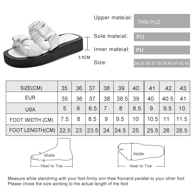 AIYUQI sandal datar wanita, Kasut pantai jari terbuka nyaman warna polos ukuran besar musim panas 2023