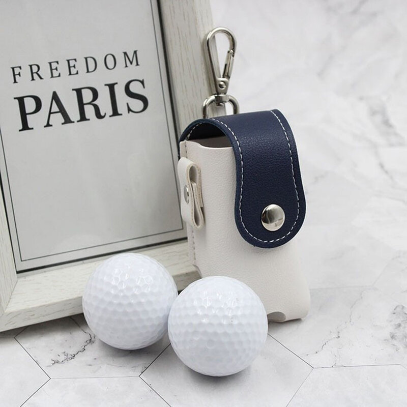 Карманный мини-мешок для гольфа, коричневый, можно привязать к ремню, легкий, портативный и прочный