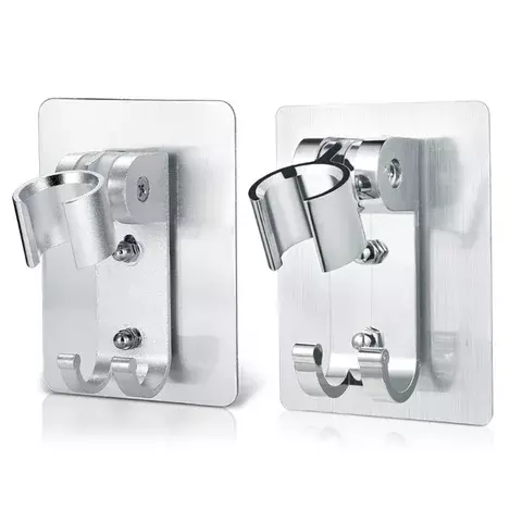 Uchwyt łazienkowy ściana prysznica montowany ręczny samoprzylepny regulowany bez zasysania uchwyt do prysznica