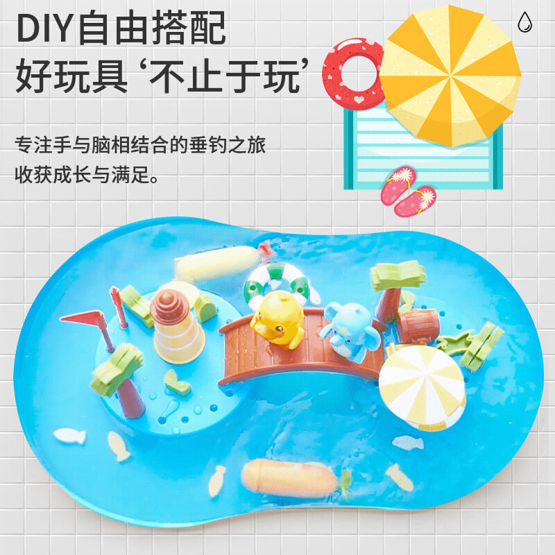 Spot Hot Sale Children's Sand Toy Electric Fishing Toys Kids1-2-3-Year-Old Boys and Girls5Enlightenment Magnetic Set