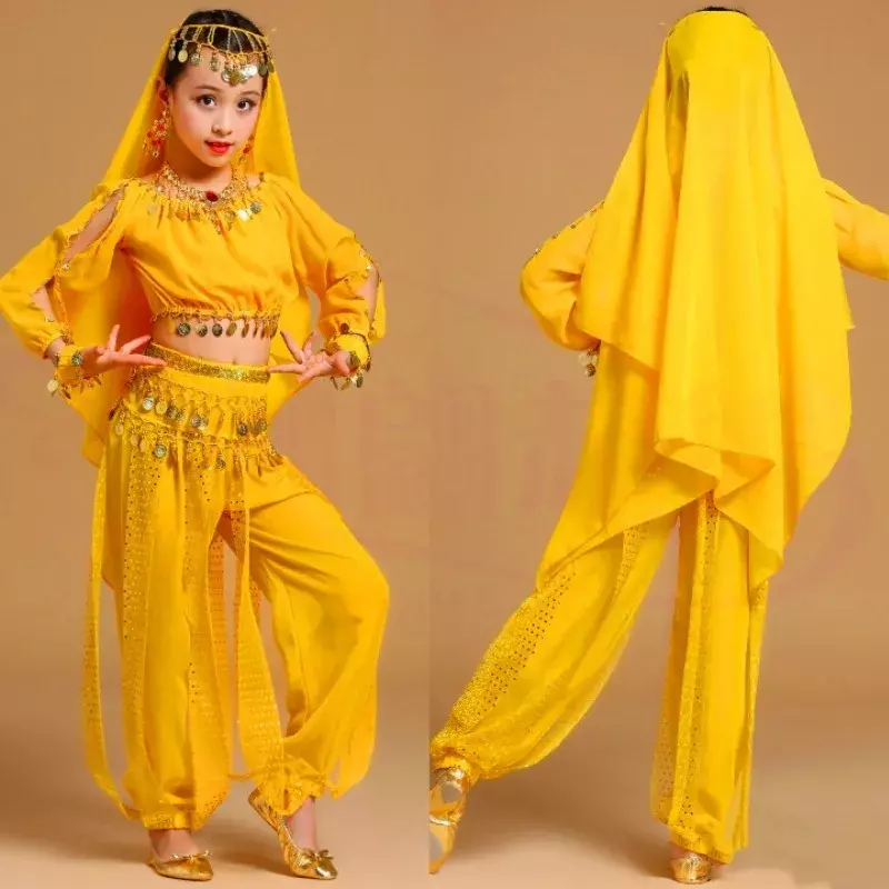 Kinder & Erwachsene Bauchtanz Kostüme Set orientalischen Tanz Mädchen Bauchtanz Indien Bauchtanz Kleidung Anzug Bühnen kostüm