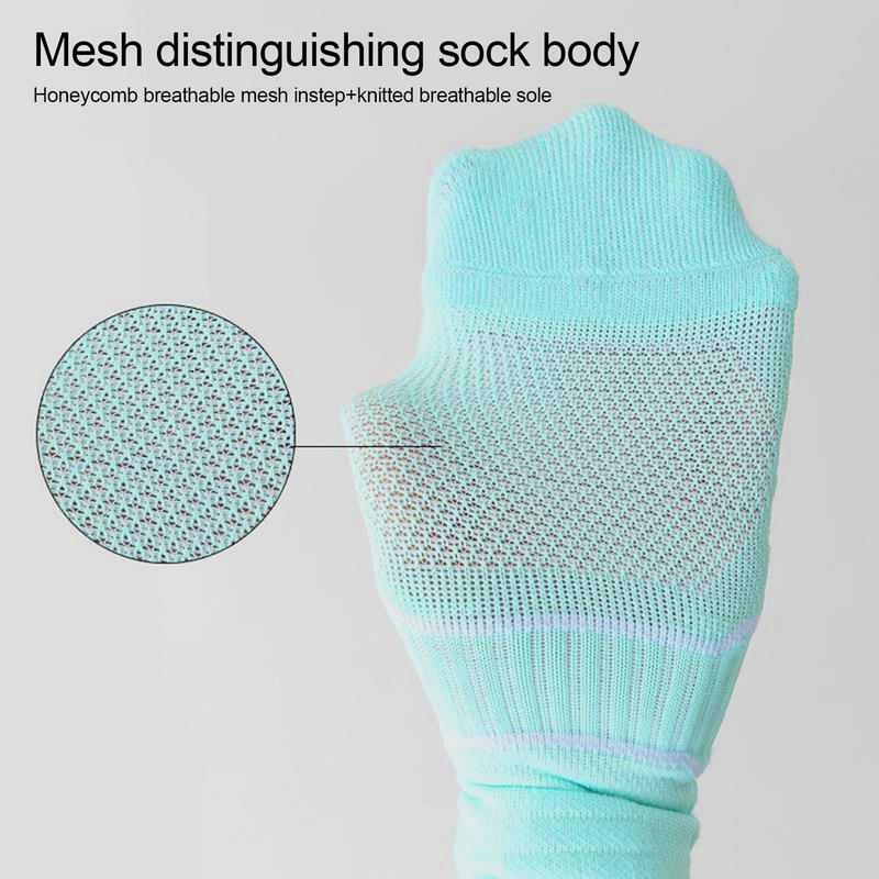 Mens Cushioned Athletic Ankle Socks Running Sports Ankle Socks Unisex Non-Slip And Anti-Odor Features Moisture Wicking Socks