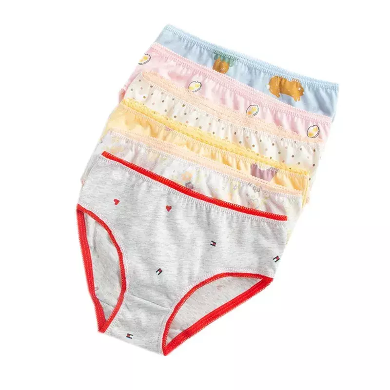 36pcs/Lot Girls Underwear Panties Kids Panties Girl Cotton Underwear Briefs 2-12Years