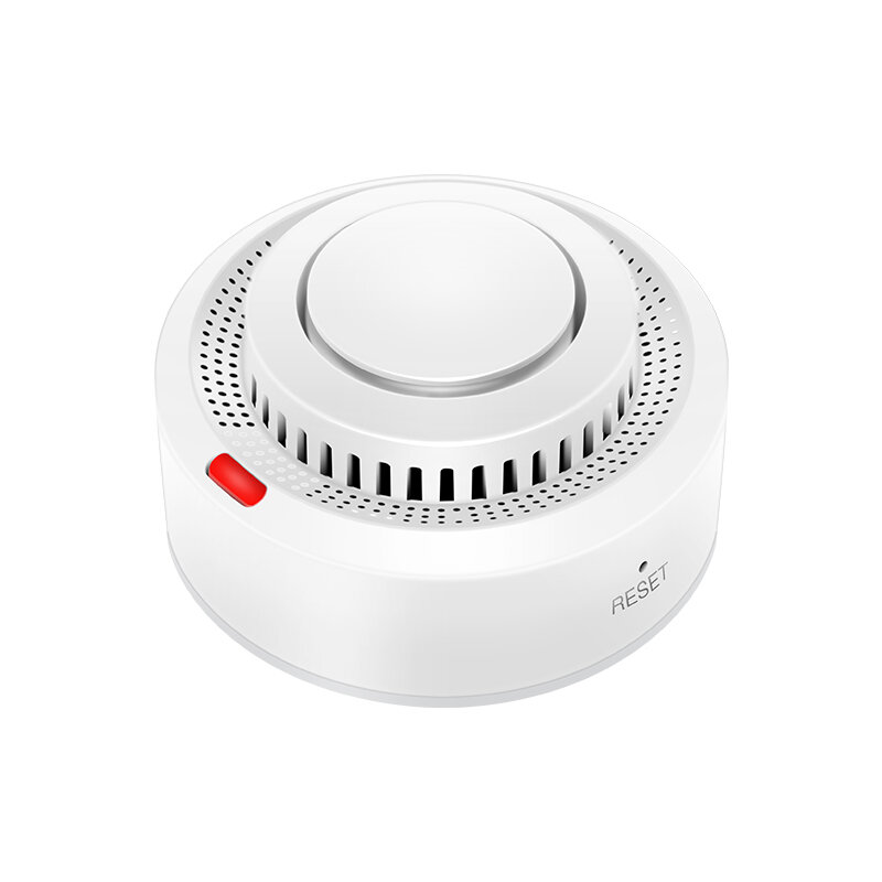 Détecteur détecteur de fumée intelligent pour système de sécurité domestique, avec télécommande, application Tuya, wi-fi