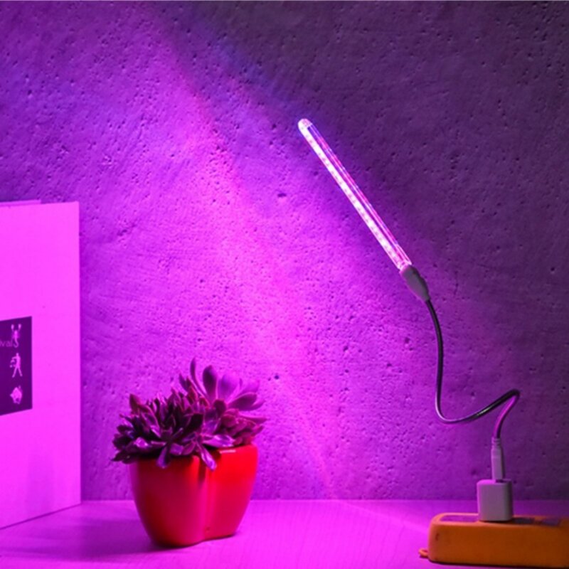 Luz LED para cultivo de plantas en interiores, lámpara Phyto para invernadero, tira de luz para cultivo hidropónico rojo y azul