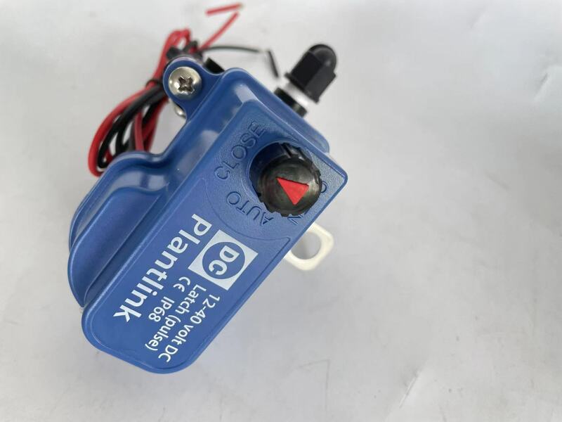 zanchen9-40V DC Latching 3-way solenoid with 2 wires. NO / NC solenoid position (normally open / normally closed)
