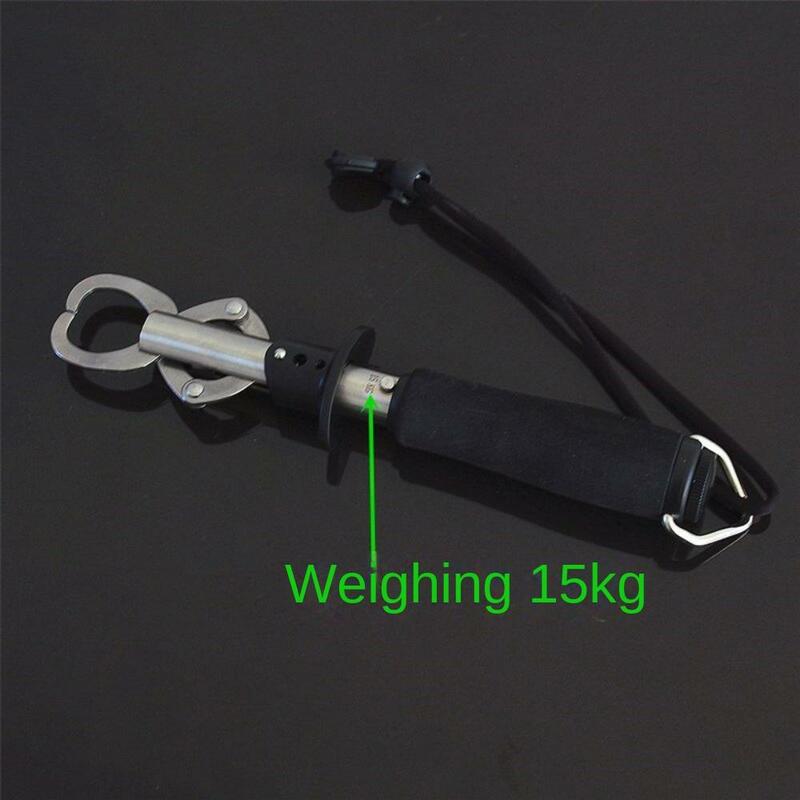 1 Pc Stainless Steel Fish Grip Lip Clamp High Closure Strength Not Easy To Loosen Fishing Gripper Not Injuring Fish