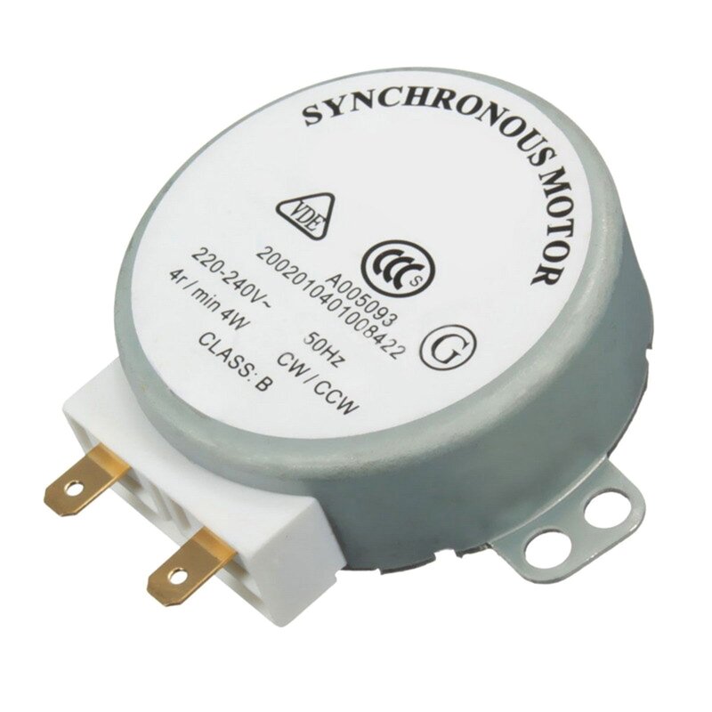 220V-240V 4RPM 4W Synchronous Motor for TYJ50-8A7 Microwave Oven Swivel Tray A0NC