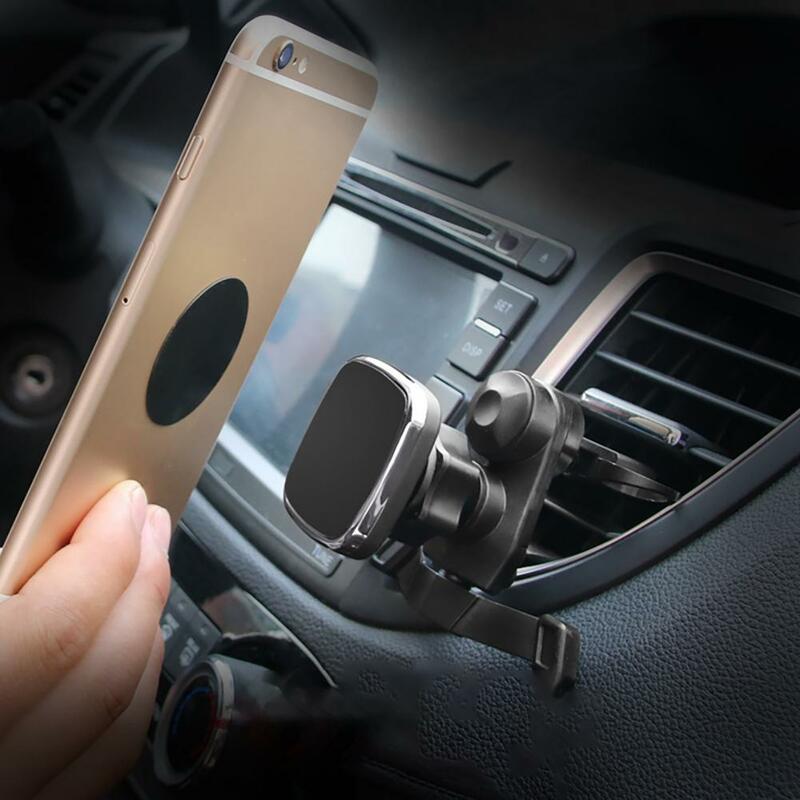 Placa de metal magnética para suporte do telefone do carro, folha de ferro universal, suporte da etiqueta, ímã do telefone móvel, montagem, carro