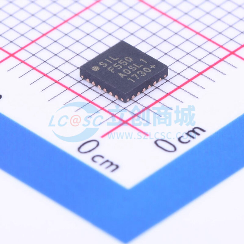 C8051 C8051F C8051F550 C8051F550-IM Pacote QFN-24-EP Microcontrolador, MCU MPU SOC, 100% original, novo, em estoque
