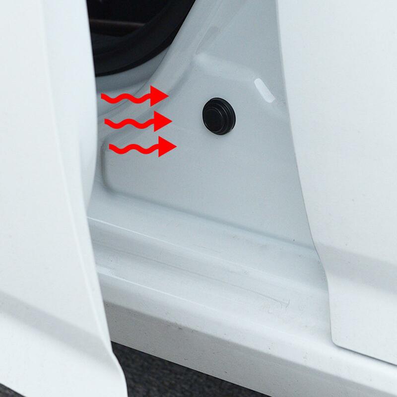 10/20pcs amortyzator drzwi samochodu podkładka świecąca silikonowa poduszka bagażnik samochodowy izolacja akustyczna podkładki ochrona drzwi uszczelki przeciwkolizyjne