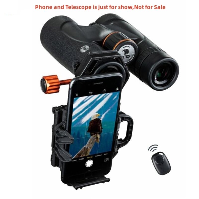 Nex-go 2軸携帯電話ホルダーアダプター,天体望遠鏡顕微鏡用アクセサリー
