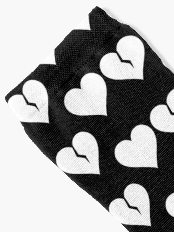 YUNGBLUD-camisa de coração partido e meias para homens e mulheres, BHC, máscara facial, Black Hearts Club, presente de Natal luxuoso