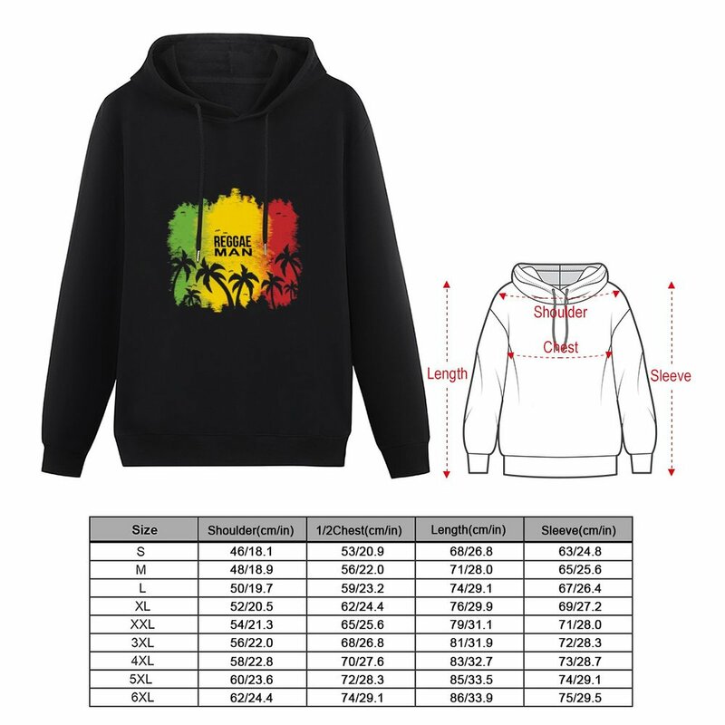Neu das Reggae Man Style Pullover Hoodie Herren Sweat-Shirt Set Herren Designer Kleidung Hoodie Overs ize