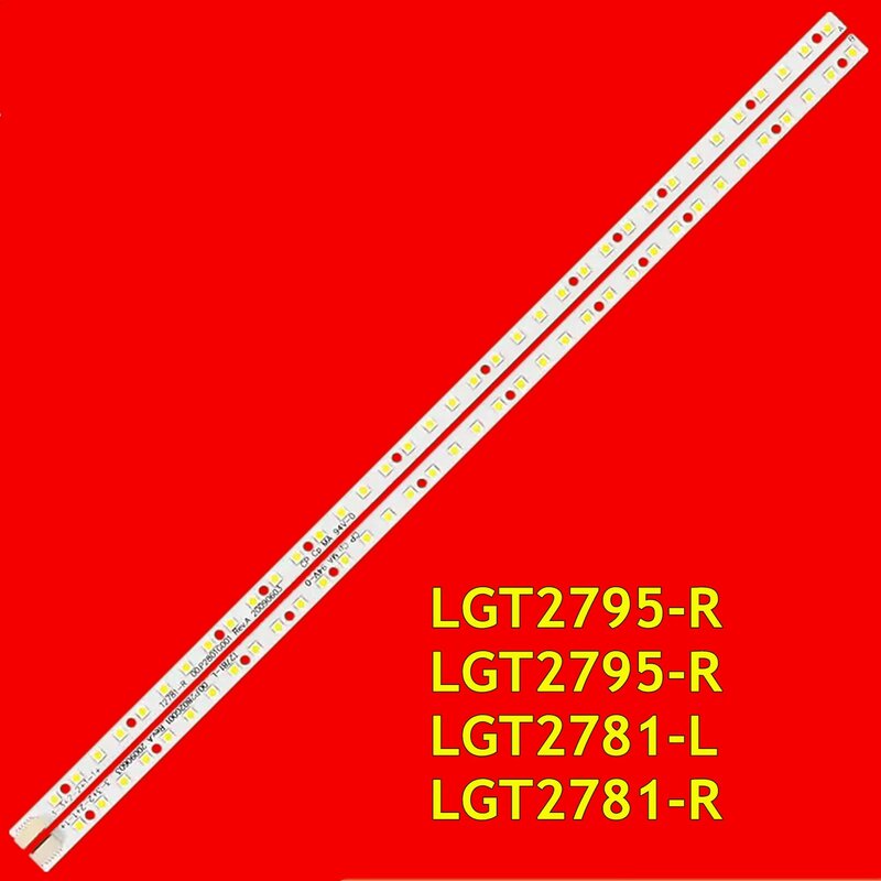 แถบไฟเรืองแสงทีวี LED สำหรับ A1312 LM270WQ1 SD C2 MB270B2U SDA2 SDB1 SDE3 SDE5 SDF1 LGT2795-L LGT2795-R LGT2781-R LGT2781-L