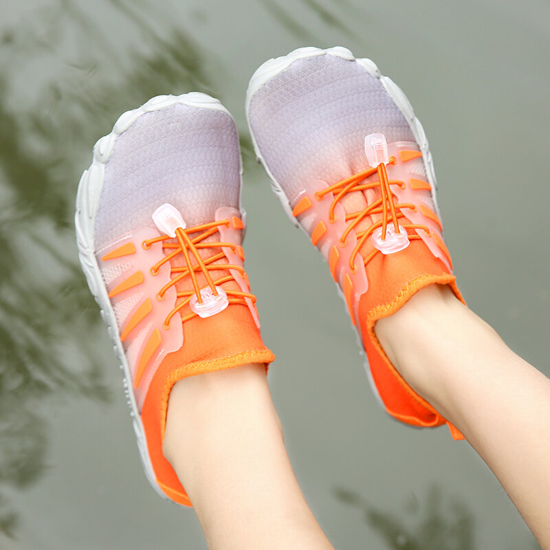 Buty do wody szybkoschnące trampki Unisex boso buty do wody plażowe na świeżym powietrzu pływanie nurkowanie siłownię do biegania w rozmiarze 35-46