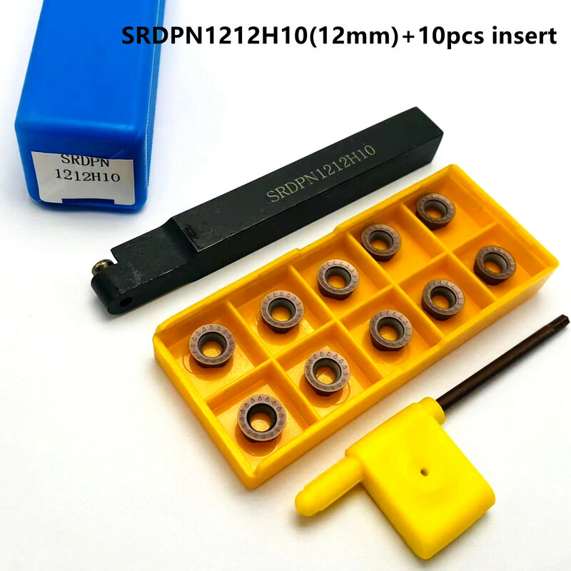 SRDPN1010H10 SRDPN1212H10 SRDPN1616H10 porte-outil de tournage barre d'alésage CNC porte-outil extérieur RPMW1003MO RPMT10T3MO R5 insert