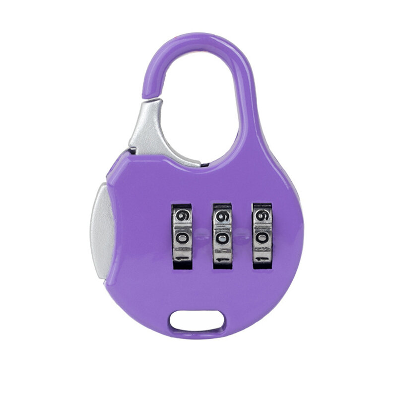 3 Dial Digit Password Lock Combination Suitcase Luggage Metal Code Password Locks Padlock Travel Safe Anti-Theft