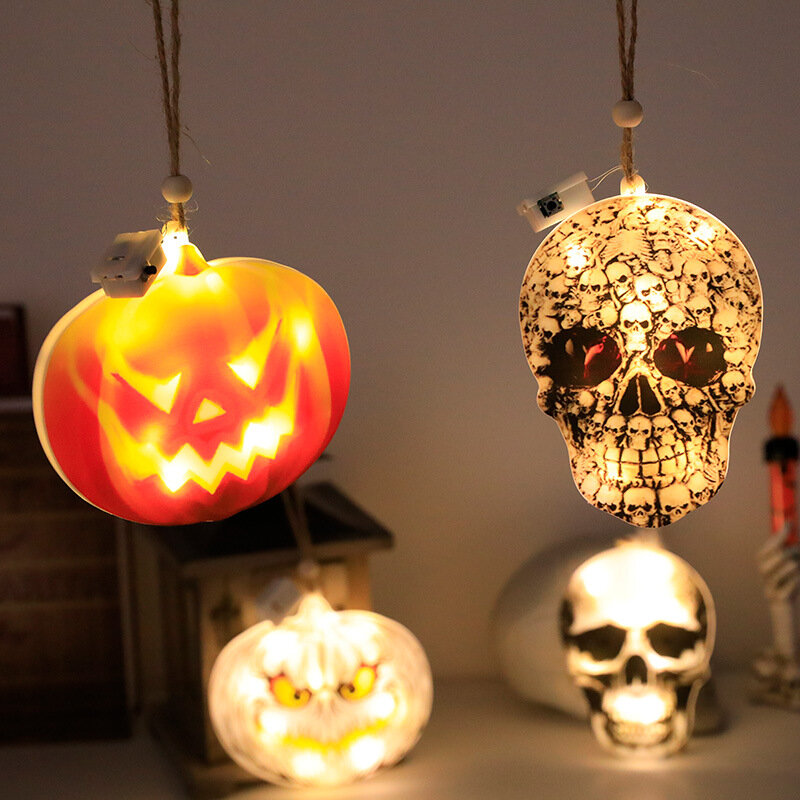 Pendurado Pumpkin Ghost Bat Door Pendant, Happy Halloween, Festival Party Decorações para Casa, 2023