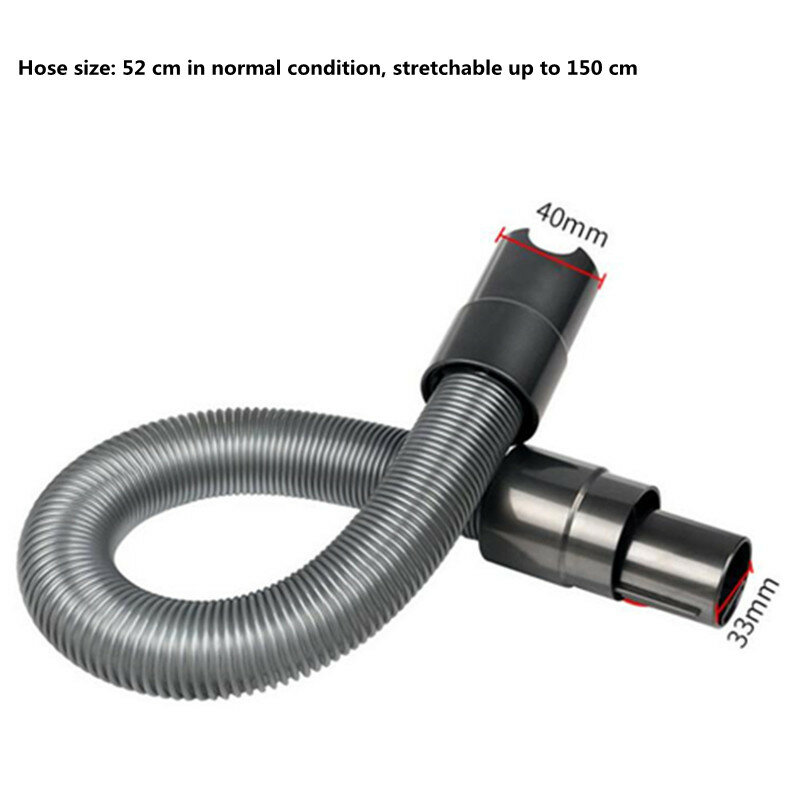 Kit d'adaptateur de tuyau flexible pour aspirateur Dyson V8, V10, V7, V11, V12, V15, outil crevasse, connexion et extension