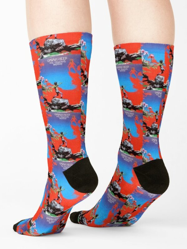 Beste neue Uriah Heep Socken Strümpfe Mann Valentinstag Geschenk ideen Socken für Mann Frauen
