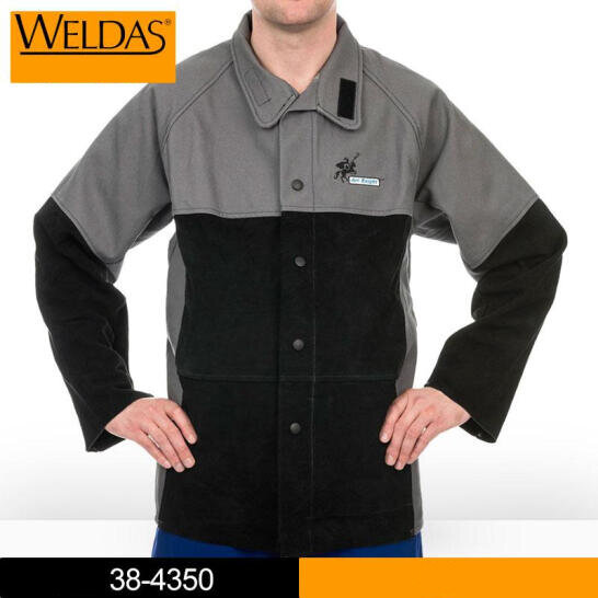 Indumenti da lavoro protettivi di sicurezza uniformi per saldatura ignifuga di calore giacca abbigliamento da lavoro