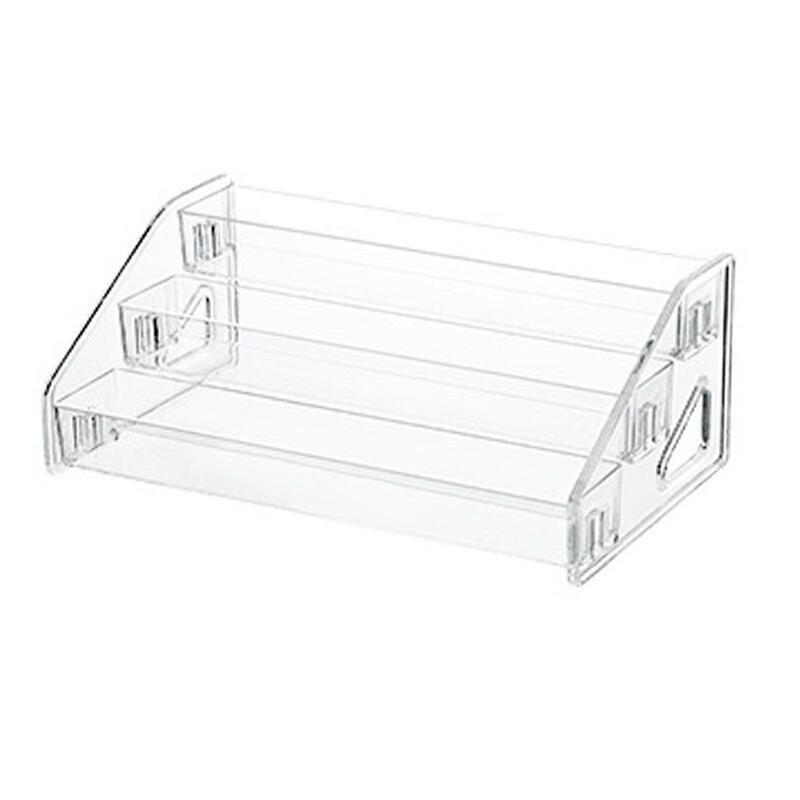 Makeup Display Rack Acrylic, Clear Organizer Holder Polish Nail Stand, Cosmetic Rack, Durable Lipstick Storage Holder