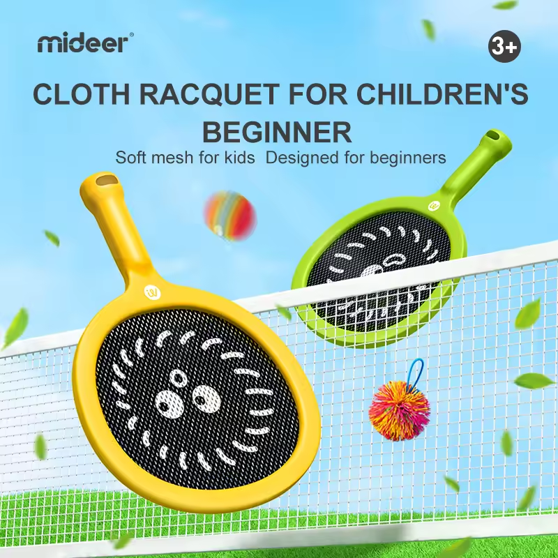 mideer Children's toy racket 2 years old 3-4 indoor sports Tennis Baby educational Outdoor play racquet set for kids beginner