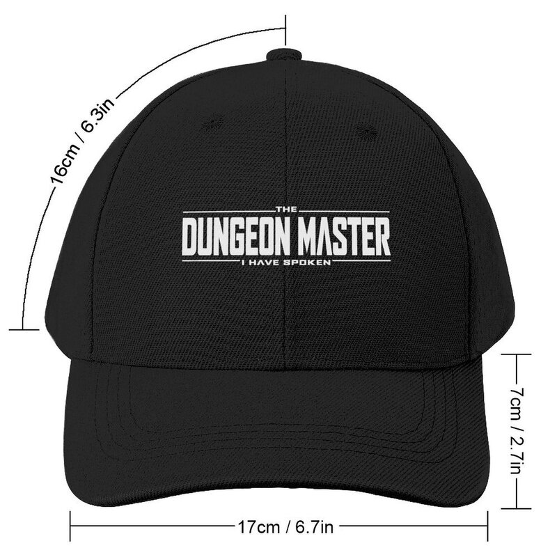 Dungeon Master I Have Spoken Casquette de baseball pour homme et femme, chapeau de fête en mousse, Hip Hop, 2024