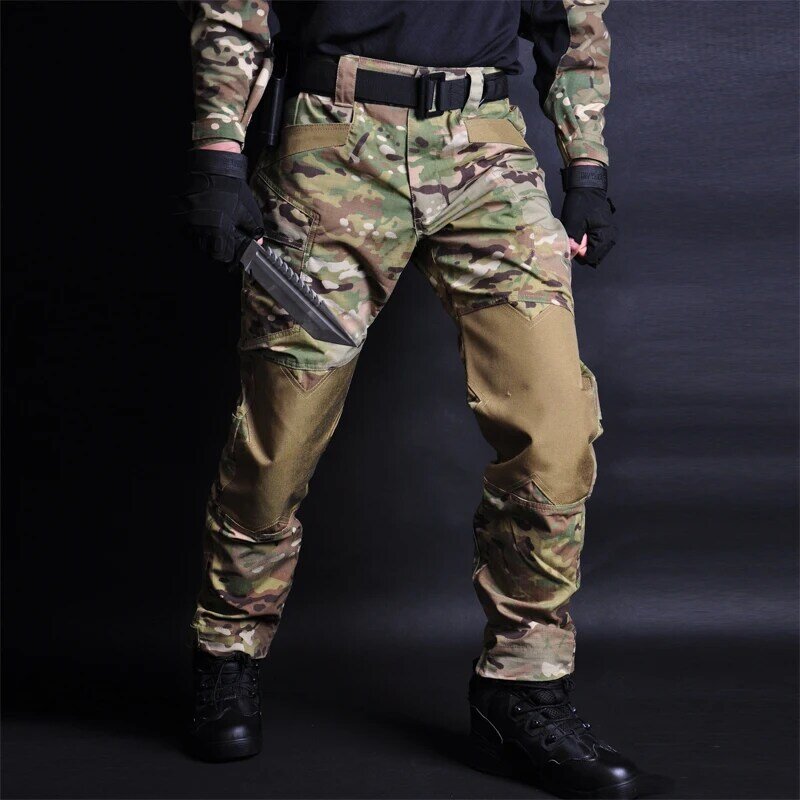 US Army CP Camuflagem Combate Camisas para Homens, Calças Militares, Camisa Longa, Multicam, Airsoft, Paintball, Camisa Tática, Roupas de Caça